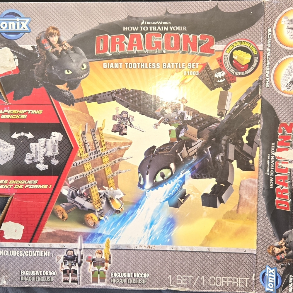 How To Train Your Dragon Lego Set #21003